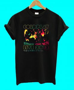 2012 Australian Tour Coldplay T Shirt