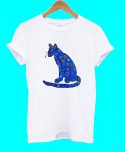 Abba Blue Cat T Shirt