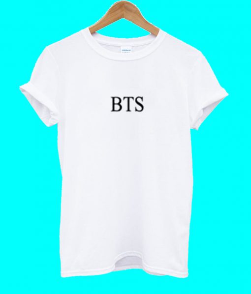 BTS Font T Shirt