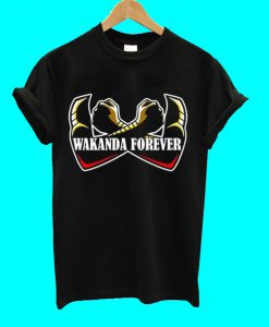 Black Panther Marvel Wakanda Forever T Shirt