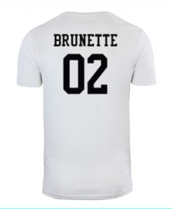Brunette 02 Back T Shirt