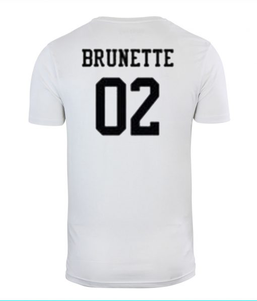 Brunette 02 Back T Shirt