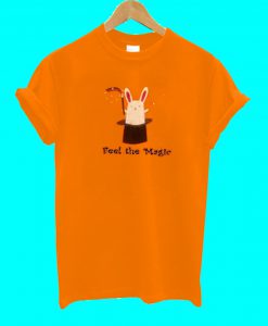 Bunny Magic Hat Feel The Magic T Shirt