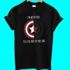 Captain America I'm with you T Shirt