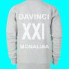 Davinci XXl Monalisa Back Sweatshirt