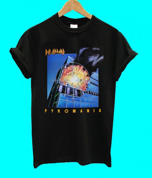 Def Leppard Pyromania T Shirt