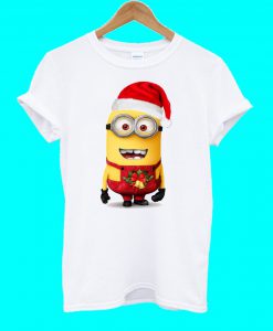 Despicable Me Minion Merry Christmas T Shirt
