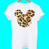 Disney Mickey Mouse Leopard T Shirt