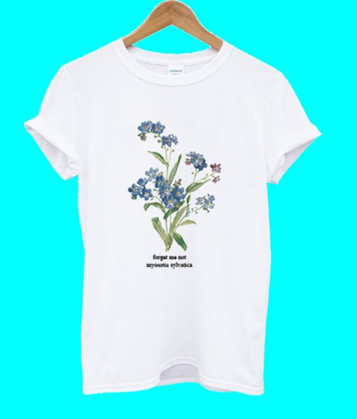 Forget Me Not Myosotis Sylvatica T Shirt