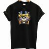 Guns N Roses Headskull Logo T Shirt