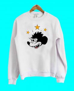 Head Mickey Mouse Star Sweatshirt