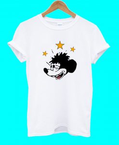 Head Mickey Mouse Star T Shirt