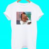 Horse Funny Cartoon T Shirt