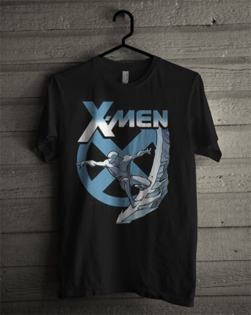 Marvel X-Men Iceman Blue X Epic Cold T Shirt