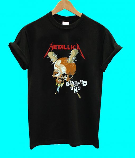 Metallica Tour 1986 T Shirt