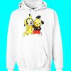 Mickey Mouse and Pikachu Hoodie