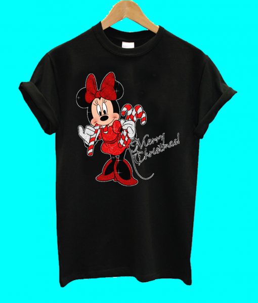 Minnie Mouse Merry Christmas T Shirt