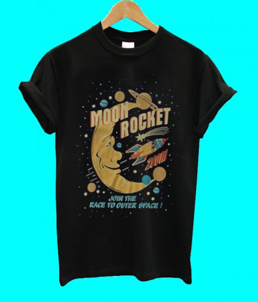 Moon Rocket T Shirt