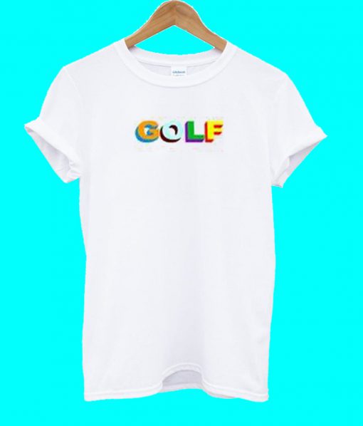 Multi Colors 3D Golf T Shirt