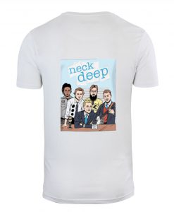 Neck Deep T Shirt Back