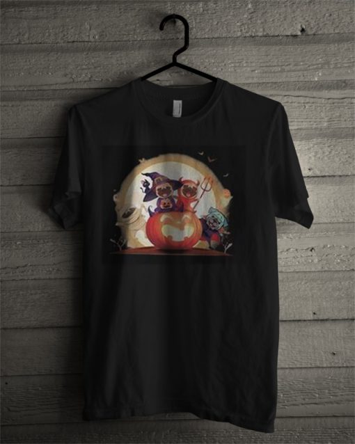 Pug Halloween T Shirt