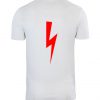 Red Lighting Bolt Back T Shirt