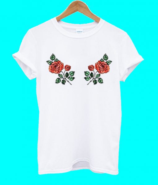 Rose Flower T Shirt