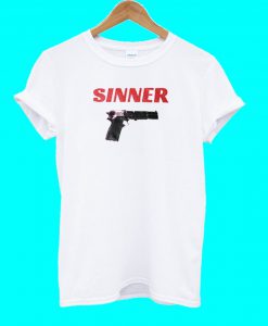 Sinner Gun T Shirt