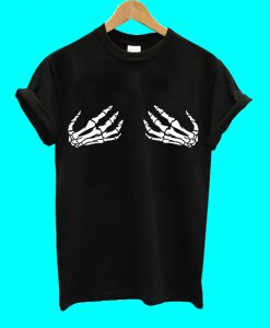 Skeleton Hand T Shirt