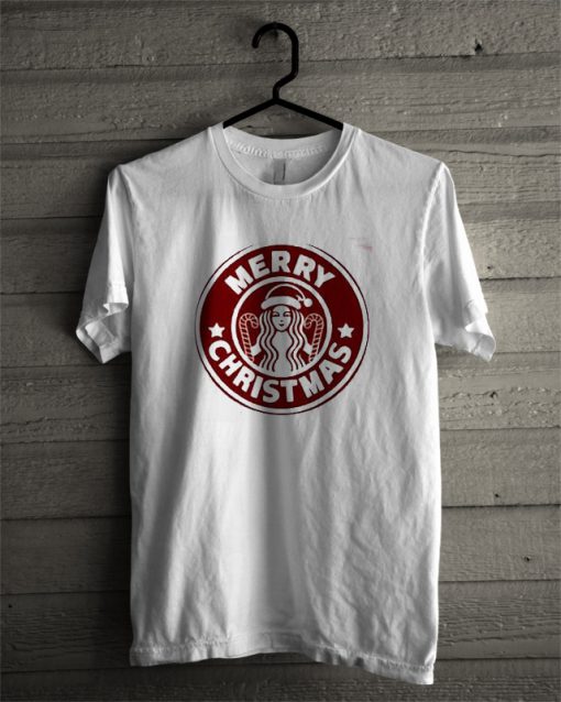 Star Bucks Marry Christmas T Shirt