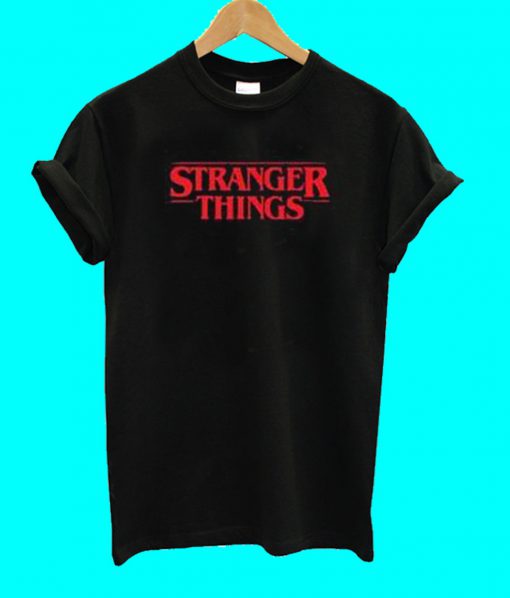 Stranger Things Letter T Shirt