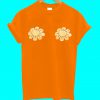 Sun Flower Orange T Shirt