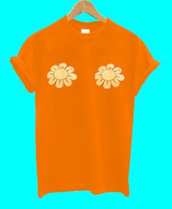 Sun Flower Orange T Shirt