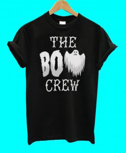 The Boo Crew Spooky Halloween Ghost Costume T Shirt