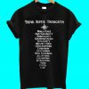 Thik Hippie Thought T Shirt