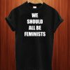 We Should All Be Feminists T Shirt