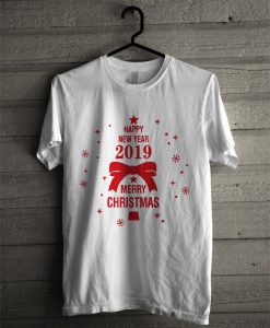 2019 Merry Christmas Happy New Year T Shirt