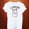 Alpaca Llama Unicorn T Shirt