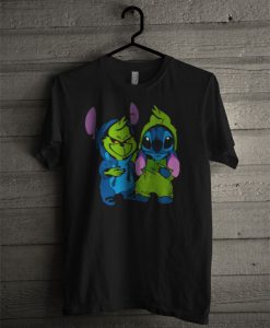 Baby Grinch And Stitch T Shirt