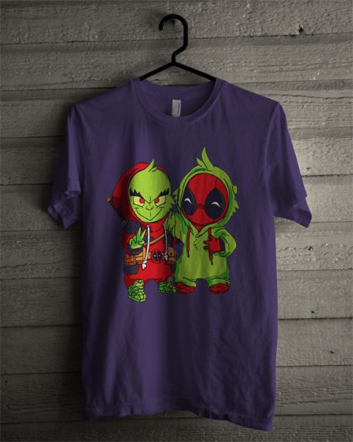Baby Grinch Deadpool T Shirt