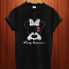 Breast Cancer Mickey Mouse Kidney Awareness T Shirt