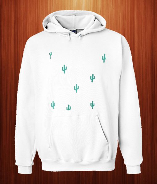 Cactus Print Hoodie