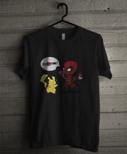 Deadpool Pokemon GO time T Shirt