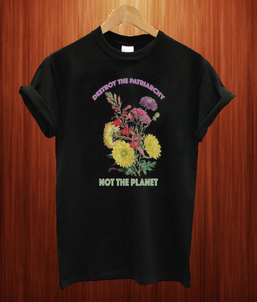 Destroy Patriarchy Not Planet T Shirt