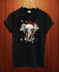 Elephant Christmas Ugly T Shirt