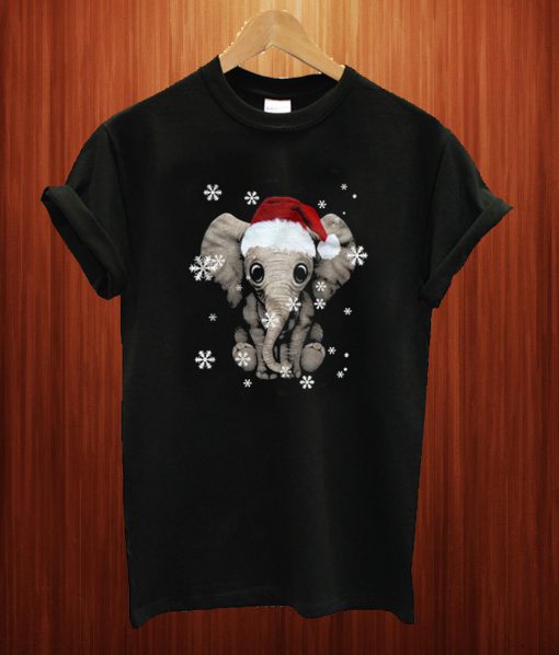 Elephant Christmas Ugly T Shirt