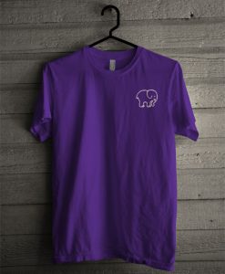 Elephant Pocket Chic Fashion T Shirt