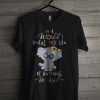 Elephant Sunflower Hippie In A World Where You Can Be Anything Be Kind T Shirt