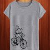 Fish On A Bike Animal T Shirt