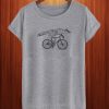 Fox On Bicycle Mens T Shirt
